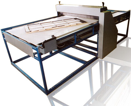 Roller Stamp Machine with belt transport