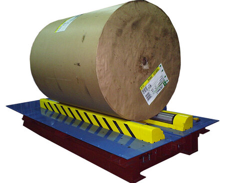 Device for Peeling Shells from Newsprint Rolls - Peeling  Machine